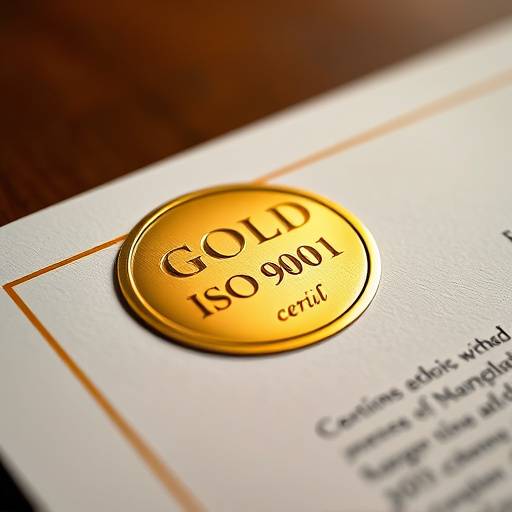 Certificado de Qualidade ISO 9001